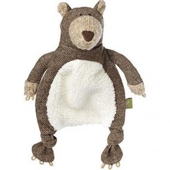 Bestias montaña Sigikid 50116, oso de peluche del grisáceo grisáceo ', gris / beige, tamaño 26 cm