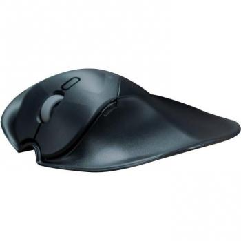 Ratón Ergonómico Ambidextro Bluetooth 1000 DPI HandShoeMouse Shift Grande - Negro
