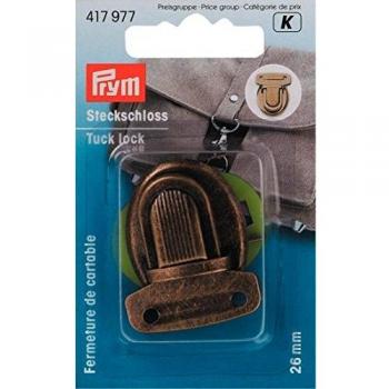 Prym Cierre Pasador metálic. 26 mm lat. Vieja