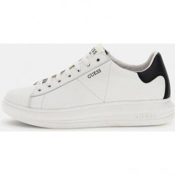 Guess Vibo Mixed-Leather Sneakers