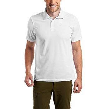 Maier Sports Ulrich Men's White Short Sleeve Polo Shirt 5XL