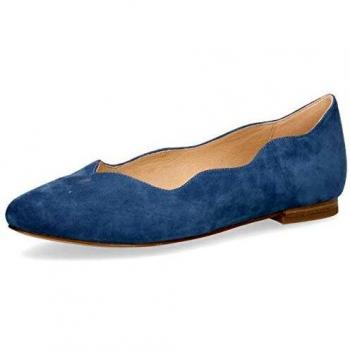CAPRICE Woman Ballerinas Blue Suede Blue,