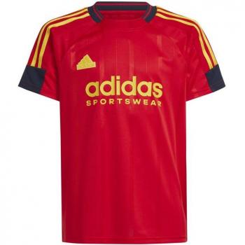 Camiseta adidas Tiro Nations Pack Infantil Roja