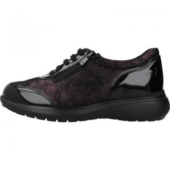 Zapatillas deportivas de Mujer Marca Pinosos Modelo 8218G Color Negro Berenjena