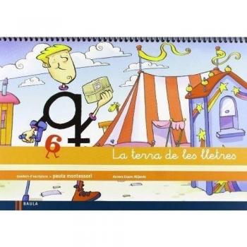 Quadern d'escriptura 6 Infantil La terra de les lletres