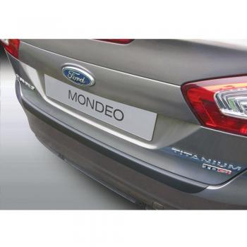 RGM RBP607 Protector del Parachoques Trasero ABS Compatible con Ford Mondeo 5 Puertas 2010-2014 Negro