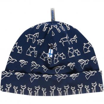 Finkid - Gorro - para niño 141000 navy animals large