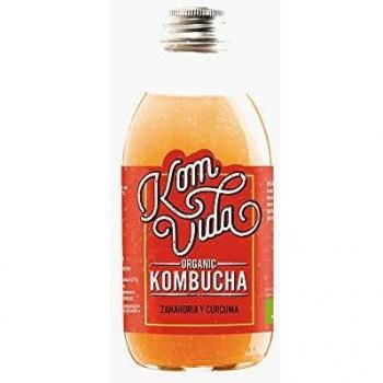 Té Kombucha - Pack 9x250ml - Zanahoria y cúrcuma