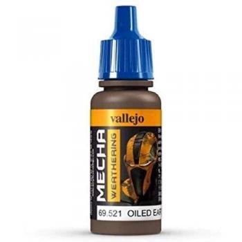 Pintura Acrílica Vallejo Lavado Tierra Aceitada 17ml