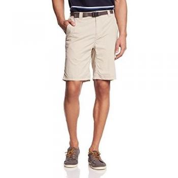 Columbia Silver Ridge Short - Pantalón para hombre, color beige, talla M