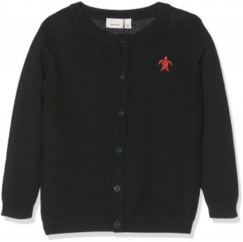 NAME IT Nbmfamonto LS Knit Card, Chaqueta Punto para Bebés, Azul