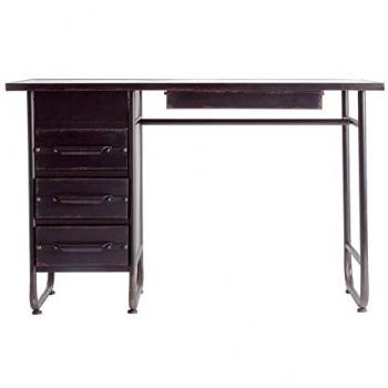 Escritorio Alano de Hierro Negro 120x50x77cm