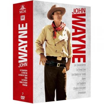 John Wayne : 7 films, 1 mythe : Comancheros + Le grand Sam + Les géants de l'Ouest + Alamo + Les cavaliers + L'ombre d'un géant + Brannigan [Francia] [DVD]