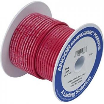 Ancor 14 AWG Tinned Copper Primary Wire - Red - 100 ft