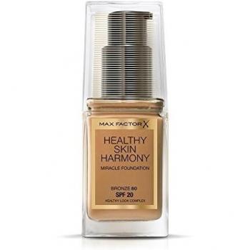 Max Factor Healthy Skin Harmony Foundation SPF20 - 80 Bronze, 30ml