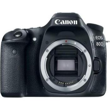 Used Canon EOS 80D DSLR Camera Body with 24.2MP CMOS Sensor and Multiple Shooting Modes