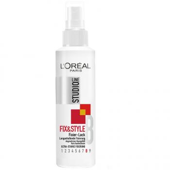 L'ORÉAL PARIS STUDIO LINE - FIX & STYLE, Laca de Fijación Ultra Strong, 150 ml