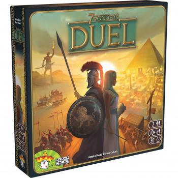Repos Production UNBOX Now| 7 Wonders Duel | Board Game | Ages 10+ | 2 Players | 30 Minutes Playing Time