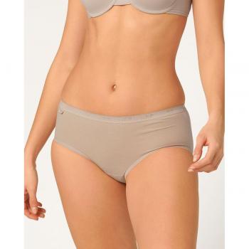 Sloggi Women's Basic+ Midi Briefs - White Cotton - Size X-Large