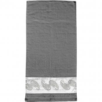 JUEGO DE TOALLAS 3 Pieces CAMILLE T/A PERLE/NOIR