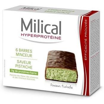 Barra Hyperproteica Minceur Sabor Pistache - 6 Unidades