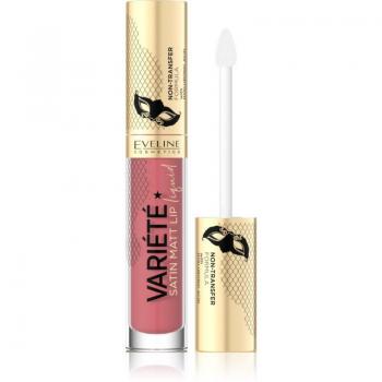 Eveline Cosmetics Variété Matte Liquid Lipstick Shade 05 Peach Mousse 4.5 ml