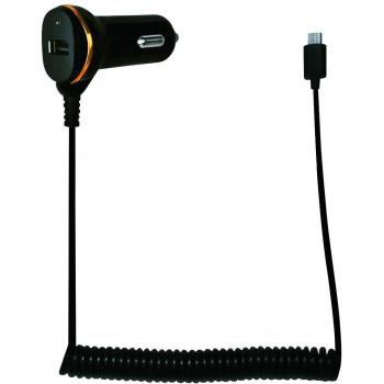 LogiLink pa0147 USB Coche Fuente con Micro USB Cable