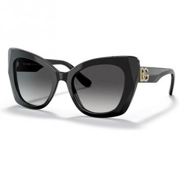Dolce & Gabbana DG4405 501/8G 53-20 Black Butterfly Sunglasses