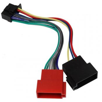 AERZETIX: Adaptador con ISO cables enchufes para autoradio