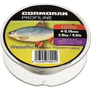 Cormoran Profiline-XP colour blanco. 400 M transparente Talla:0,14mm / 1,80kg