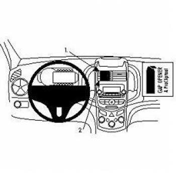 Brodit ProClip - Kit de coche para Chevrolet Sonic 12-14