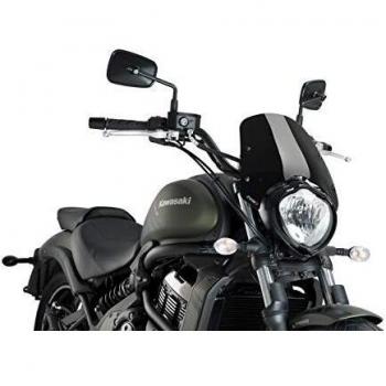 Parabrisas Puig Nueva Generación Sport Negro para Kawasaki Vulcan S 650 (2015-2025)