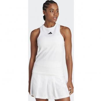 adidas Aeroready Pro Seamless Tennis Y-Tank Camiseta de Tirantes para Mujer - Blanco