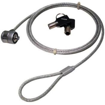 Ordenador Portátil Seguridad Cable con Barril Bloquear & Llave para Kensington Espacio