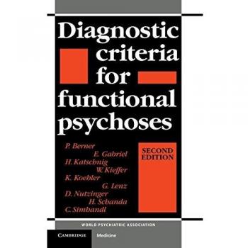 Criterios Diagnósticos para Psicosis Funcionales - Edición Tapa Dura