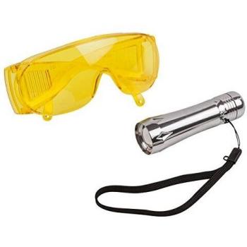 Juego de lámparas UV a batería para detección de fugas, 2 piezas - KS Tools 550.1190