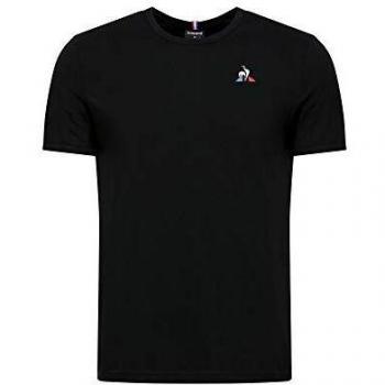 Le Coq Sportif ESS tee SS N°3 M Camiseta, Hombre, Black