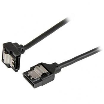 StarTech Cable SATA 15cm con Cierre de Seguridad a Ángulo Recto