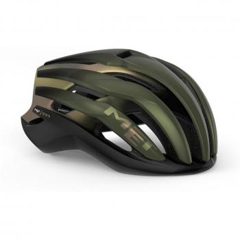 Casco Met Trenta Mips Verde Iridiscente Mate, Talla M (56-58 cm)