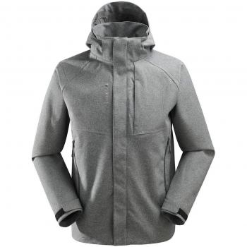 Lafuma Track Zip-In Jktm Jacket, Mens, Heather Grey, XXL