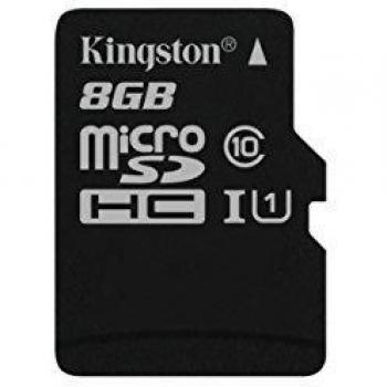 Kingston SDC10G2/8GBSP - Tarjeta microSD de 8GB