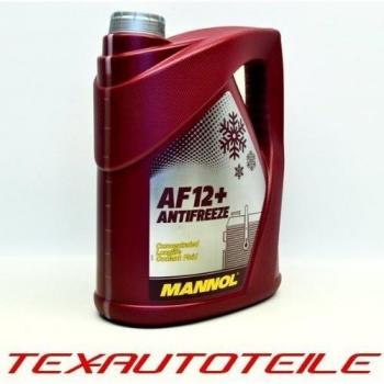 MANNOL Anticongelante Longlife AF12+ 5L para VW, AUDI y MERCEDES-BENZ