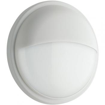 Plafón jardín Ever 1 bombilla Policarbonato Blanco, Empotrable, LED, Exterior, IP65, 1600 lúmenes, 4000K, dimensiones 22.1x7.2 cm