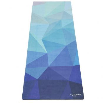 La Colchoneta de Yoga Combo 1.5mm. Lujoso, Antideslizante, Super Plegable. Colchoneta/Toalla Diseñada con Mayor Agarre Cuando Sudas! Lavable a Máquina, Ecológica. Ideal para Hot Yoga, Bikram, Ashtanga, Pilates.