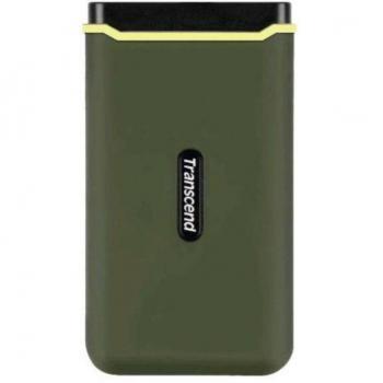 Transcend ESD380C 1TB USB 3.2 Gen 2x2 External Anti-Shock SSD - Green