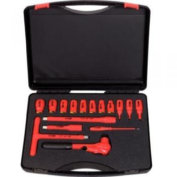 KS Tools 117.1860 1/2 Juego de llaves de vaso aisladas, 16 pzs