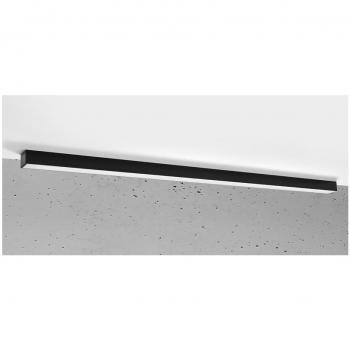 Plafón LED integrado Pinne Acero Negro 31W