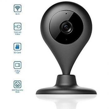 Cámara de seguridad Wee, cámaras de vigilancia UG 1280x720p HD P2P video sin hilos Navegación grabación del monitor del bebé de mascotas Bulit-en el micrófono del altavoz del bebé 4G WiFi 3G video nanny cam 2 charla de la manera remota Inicio Siste