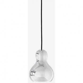 Lámpara colgante Calabash P1, plata, 15,8 cm