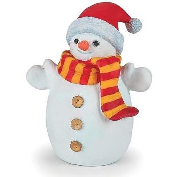 PAPO Enchanted World Snowman Figurine with Hat - Multicolor Toy Figure